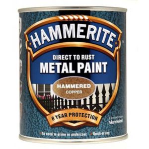 Image of Hammerite Hammered effect Metal paint 0.75L