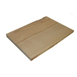 Image of Waney edge Beech Furniture board (L)0.4m (W)300mm (T)25mm