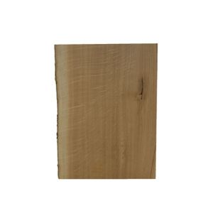Image of Waney edge Oak Furniture board (L)0.4m (W)300mm (T)25mm