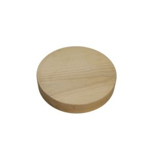 Image of Smooth Ash Furniture board (Dia)250mm (T)50mm