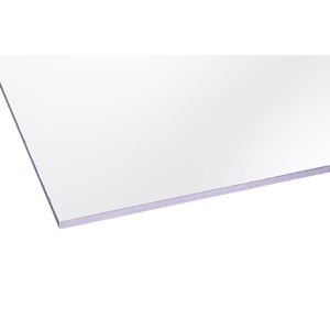 Image of Styrene Clear Polystyrene Flat Glazing sheet (L)1.2m (W)0.6m (T)4mm