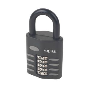 Image of Squire Steel Closed shackle Combination Padlock (W)60mm