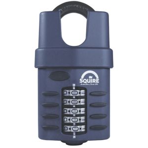 Image of Squire CP60C/S Steel Closed shackle Combination Padlock (W)60mm