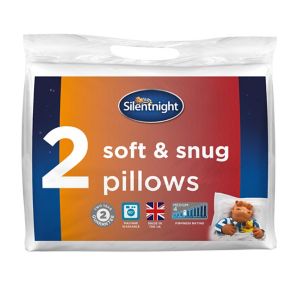 Image of Silentnight Soft & Snug Soft Pillow Pack of 2