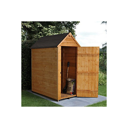 Forest Garden 3x5 Apex Overlap Wooden Shed | Departments 