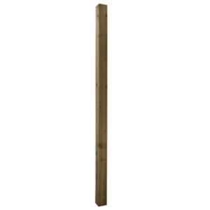 Image of UC4 Timber Square Fence post (H)2.4m (W)100mm Pack of 4