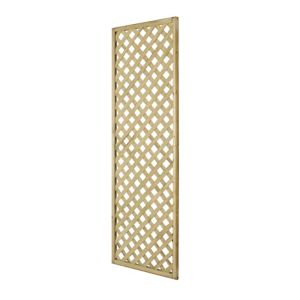 Image of Wooden Rectangle Trellis (H)1.8m(W)0.6m Pack of 3