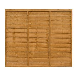 Image of Traditional Lap Fence panel (W)1.83m (H)1.52m