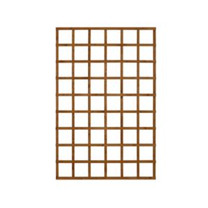 Image of Wooden Rectangle Trellis (H)1.83m(W)1.2m Pack of 3