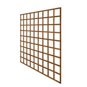 Image of Wooden Square Trellis (H)1.83m(W)1.83m Pack of 4