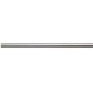 Image of Colorail Brushed Nickel effect Steel Round Tube (L)0.91m (Dia)19mm