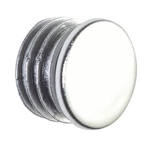 Image of Colorail Plastic Chrome effect End cap Pack of 2