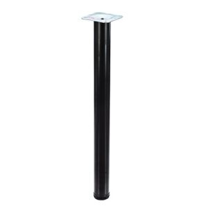 Image of Rothley (H)710mm Painted Black Table leg