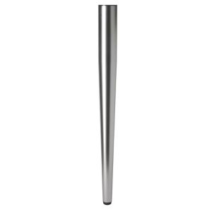 Image of Rothley 710mm Stainless steel effect Designer leg