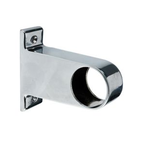 Image of Colorail Chrome End socket (Dia)32mm Pack of 2