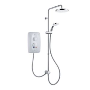 Image of Mira Sprint White Chrome effect Electric Shower 10.8kW