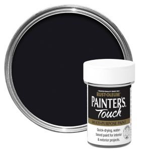 Image of Rust-Oleum Painter's touch Black Matt Multi-surface paint 0.02L