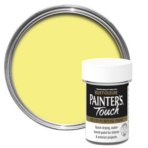 Image of Rust-Oleum Painter's touch Lemon Gloss Multi-surface paint 0.02L