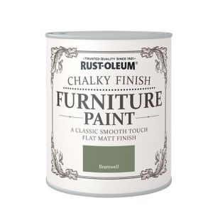 Image of Rust-Oleum Bramwell Chalky effect Matt Furniture paint 0.13L