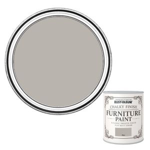 Image of Rust-Oleum Flint Flat matt Furniture paint 0.13L