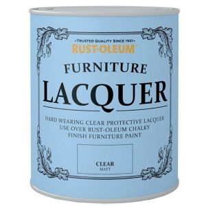 Image of Rust-Oleum Clear Matt Furniture Lacquer 0.75L