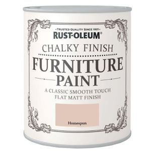 Image of Rust-Oleum Homespun Flat matt Furniture paint 0.13L