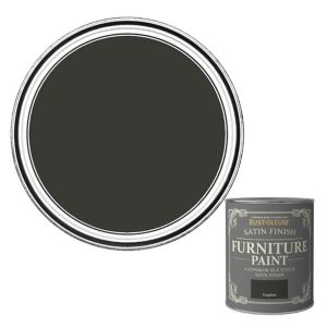 Image of Rust-Oleum Graphite Satin Furniture paint 0.13L