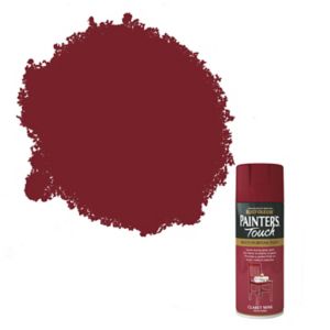 Image of Rust-Oleum Painter's touch Claret wine Satin Multi-surface Decorative spray paint 400ml
