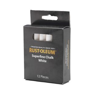 Image of Rust-Oleum White Chalk Pack of 12