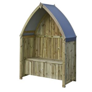 Image of Rowlinson Winchester Boat Softwood Arbour