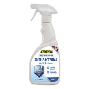 Image of Kilrock Pro-strength Not concentrated Anti bacterial Multi-surface Cleaning spray 500ml