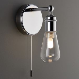 Image of Miko Polished Chrome effect Bathroom Wall light