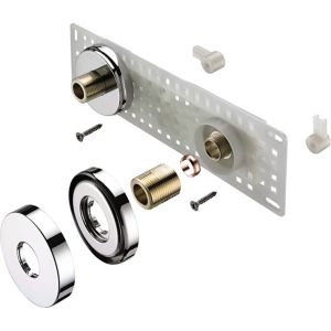 Image of Bristan Shower accessories Standard Wall mount fixing kit