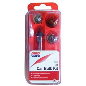 Autocare Ac1668 12V Halogen Yellow Spare Bulb Kit