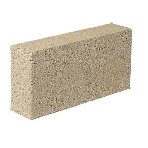 Dense Concrete Block (L)440mm (W)100mm, Pack Of 72 Grey