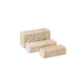Bradstone Pitched Cream Double-Sided Walling Stone (L)215mm (T)90mm, Pack Of 202
