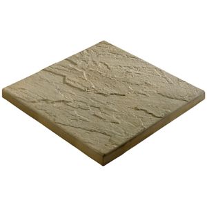 Image of Derbyshire Moorland cream Paving slab (L)450mm (W)450mm
