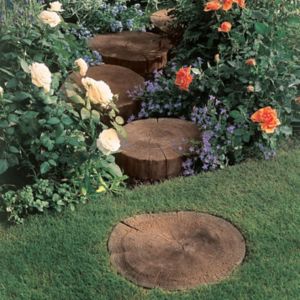 Image of Antique brown Stepping stone