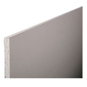 Image of Gyproc Standard Square edge Plasterboard (L)1.8m (W)0.9m (T)12.5mm