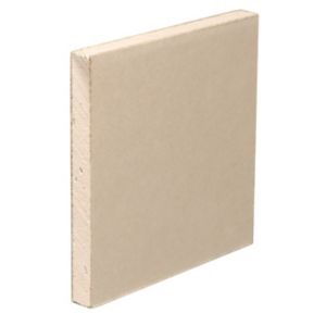 Image of Gyproc Standard Square edge Plasterboard (L)2.4m (W)1.2m (T)9.5mm