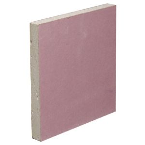 Image of Gyproc Fireline Square edge Plasterboard (L)2.4m (W)1.2m (T)12.5mm