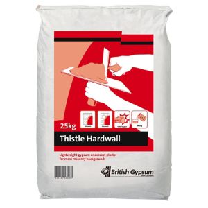 Image of Thistle Hardwall Undercoat plaster 25kg Bag