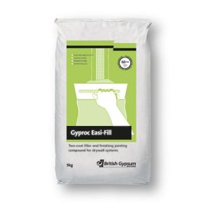Image of Gyproc Easi-fill Quick dry Two-coat filler & jointing compound 5kg Bag