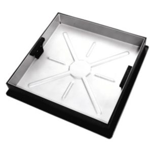 Image of Clark Square Framed Recessed 10t Manhole cover (L)450mm (W)580mm (T)54mm