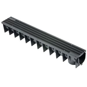 Image of Clark Polypropylene Channel drainage & grate (L)1m (W)142mm