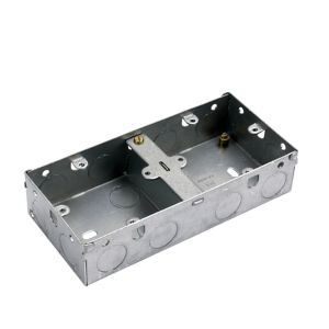 Image of MK Steel 40mm Double Pattress box