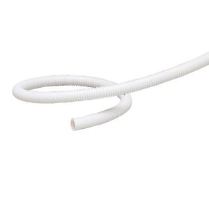 Image of MK PVC 20mm White Flexible conduit length (L)10m