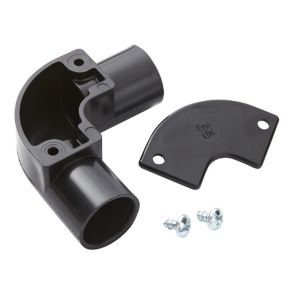 Image of MK Black Inspection elbow (Dia)20mm
