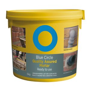 Image of Blue Circle Quality assured Ready mixed Mortar 5kg Tub