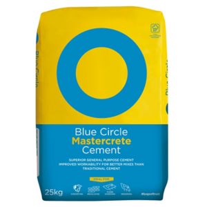 Image of Blue Circle Mastercrete Cement 25kg Bag